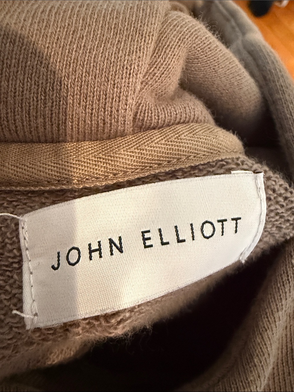 John Elliott Men's tapped Hooded Pullover Sweatshirt - Picture 12 of 12